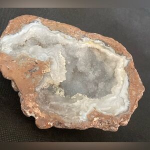 #2- Vtg Madagascar Genuine Crystalize Natural Agate Irregular size bowl